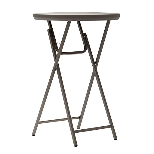 Zown Premium Collection 30 in Folding Cocktail Table (60436PRM1E) Staples