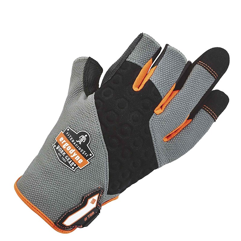 Ergodyne® ProFlex® 720LTR Heavy-Duty Leather-Reinforced Framing Gloves, LG, 1 Pair (17114) image 1