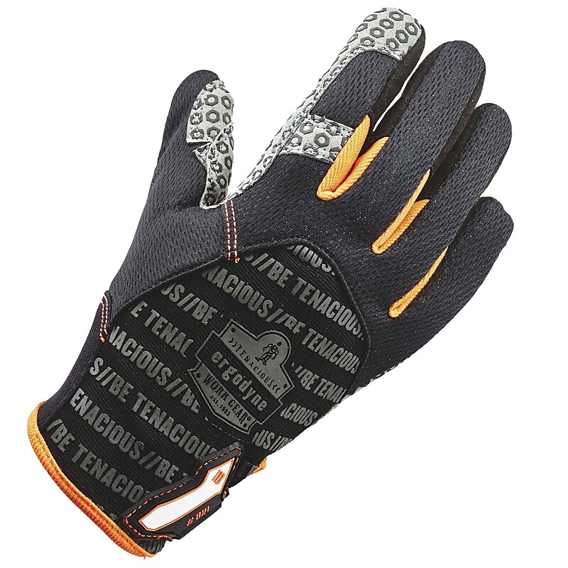 Ergodyne ProFlex 821 Smooth Surface Handling Glove, Black, MD, 1 Pair image 1