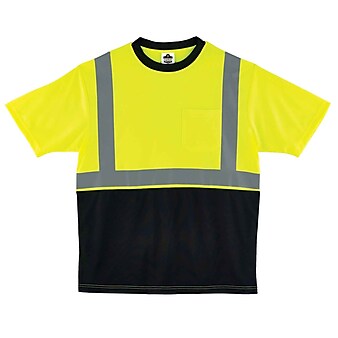 Ergodyne® GloWear 8289BK Class 2 T-Shirt, Lime, Medium