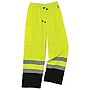 Ergodyne GloWear 8915BK Rain Pants, Lime, 4XL (25428)~#|#~m004060380_sc7