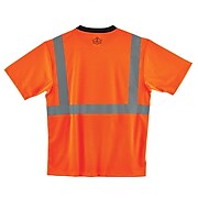 Ergodyne® GloWear 8289BK Class 2 T-Shirt, Orange, 2XL