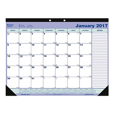 Desk Pad Calendar 2017 Desk Pad Calendar 2017