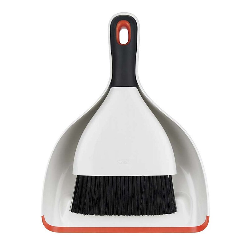 OXO Good Grips Handheld Dustpan and Brush, White (1334480) image 1