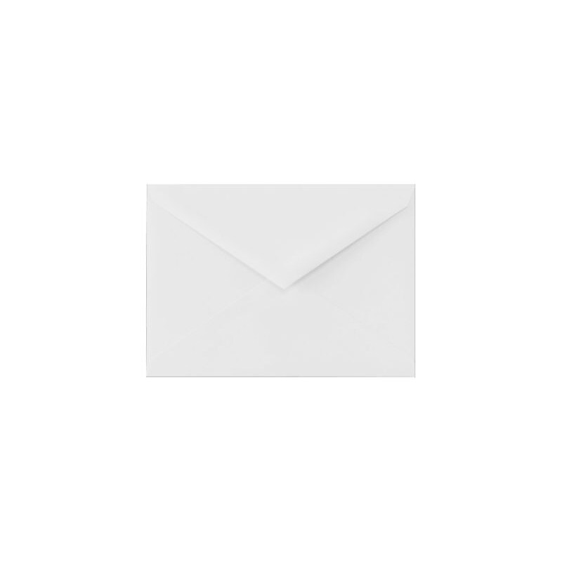 LUX 5 1/2 BAR Envelopes, 4 3/8" x 5 3/4", 100% Cotton , Brilliant White, 50 Qty (512BAR-SBW-50) image 1