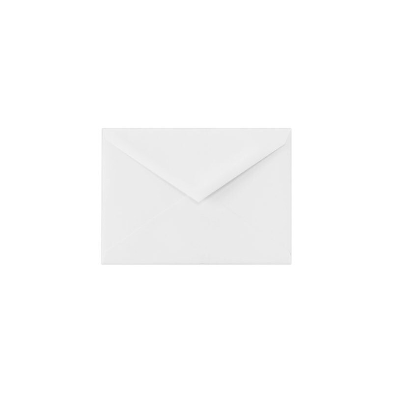LUX Lee BAR Envelopes (5 1/4 x 7 1/4) 250/Box, 100% Cotton - Brilliant White (LEEBAR-SBW-250) image 1