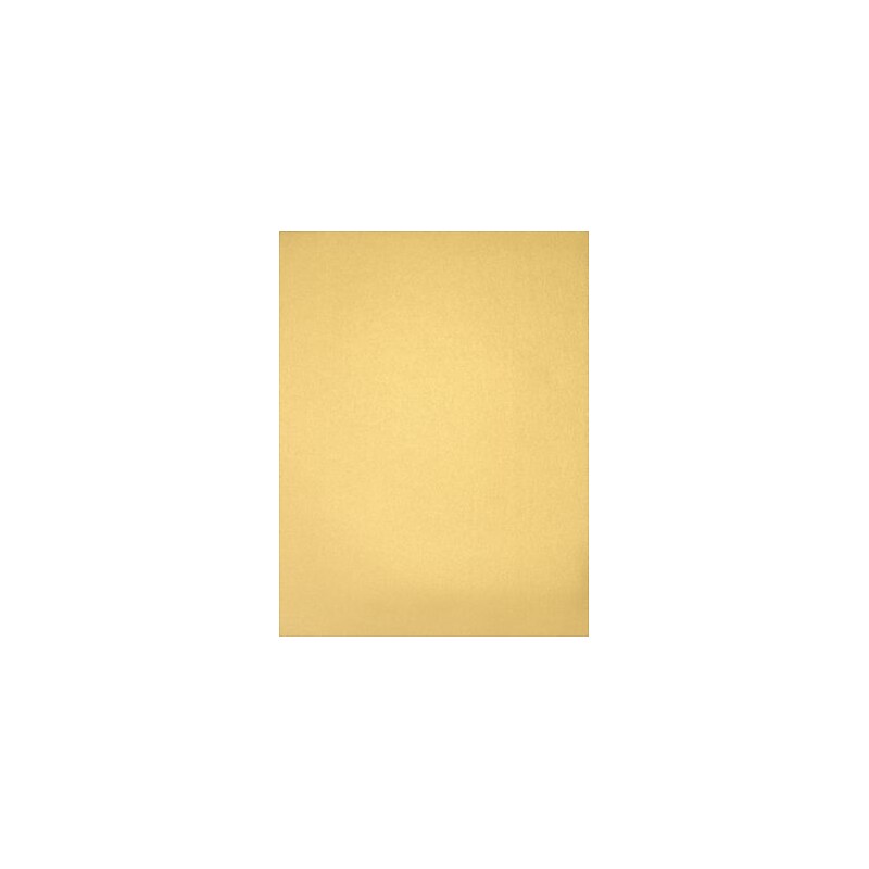 LUX 11" x 17" Color Multipurpose Paper, 80 lbs., Gold Metallic, 250 Sheets/Ream (1117-P-M07-250) image 1