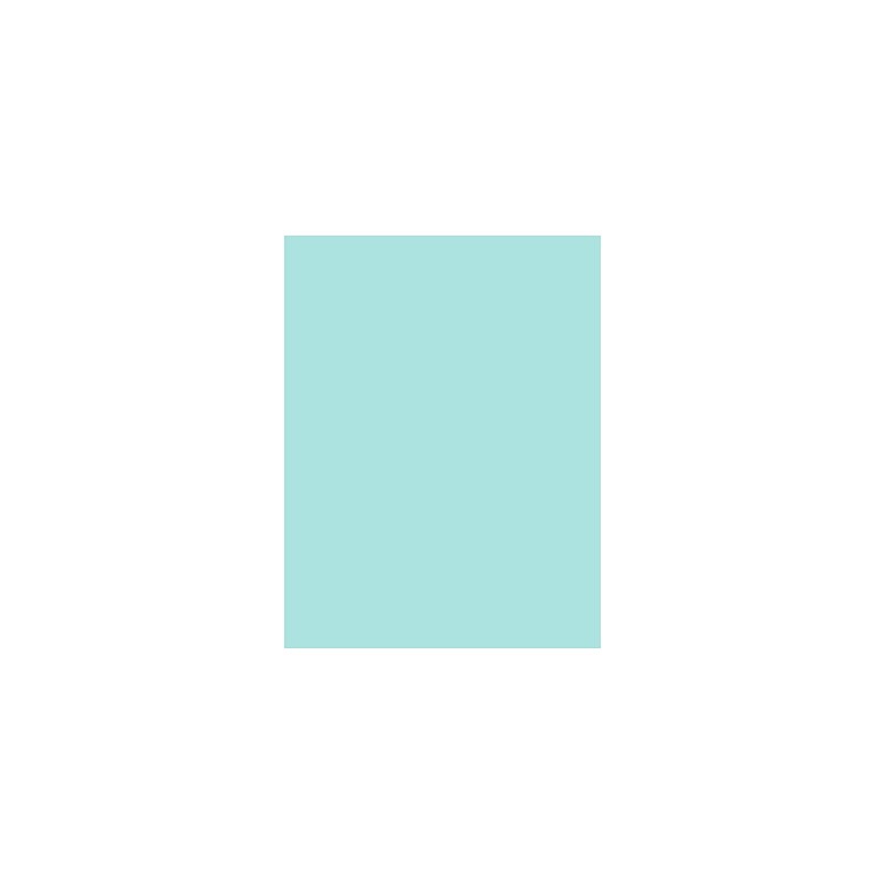 LUX 100 lb. Cardstock Paper, 11" x 17", Seafoam, 500 Sheets/Pack (1117-C-113-500) image 1