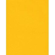 LUX 100 lb. Cardstock Paper, 11" x 17", Sunflower, 50 Sheets/Ream (1117-C-12-50)