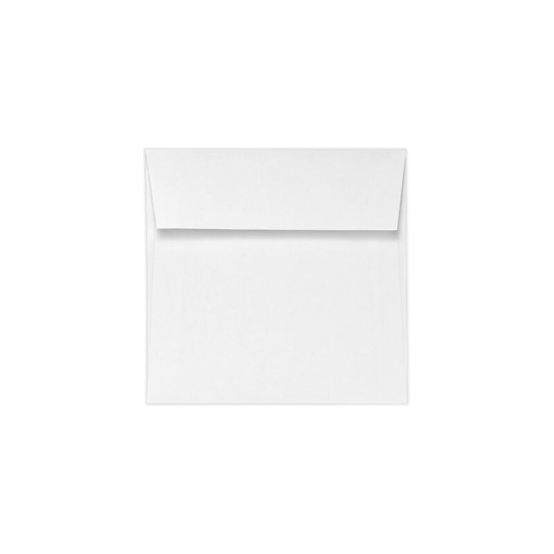 LUX 10 x 10 Square Envelopes, 50/Box, 28lb. White (WS-5221-50) image 1
