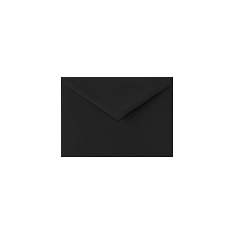 LUX 4 BAR Envelopes (3 5/8 x 5 1/8) 1000/Box, Midnight Black (4BAR-B-1M) image 1