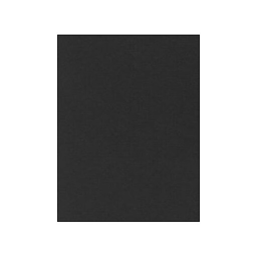 LUX 11" x 17" Color Copy Paper, 80 lbs., Black Linen, 500 Sheets/Ream