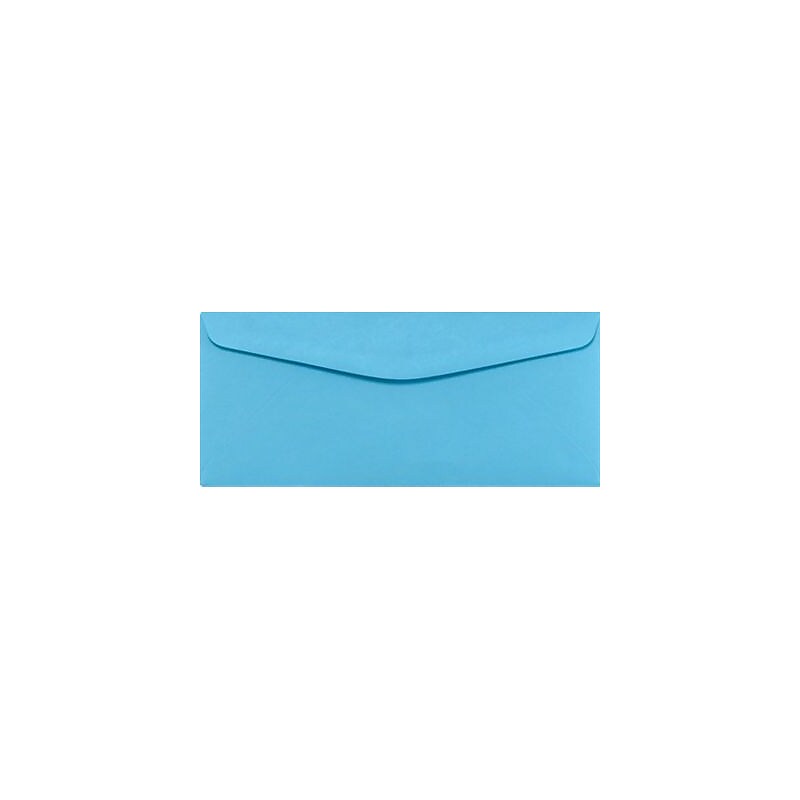LUX #9 Regular Envelopes, 3 7/8" x 8 7/8", Bright Blue, 50 Qty (WS-2038-50) image 1