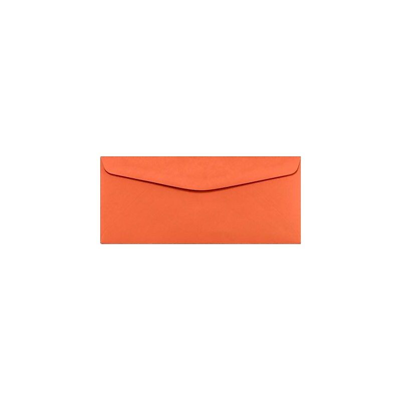 LUX #9 Regular Envelopes, 3 7/8" x 8 7/8", Bright Orange, 50 Qty (WS-2032-50) image 1