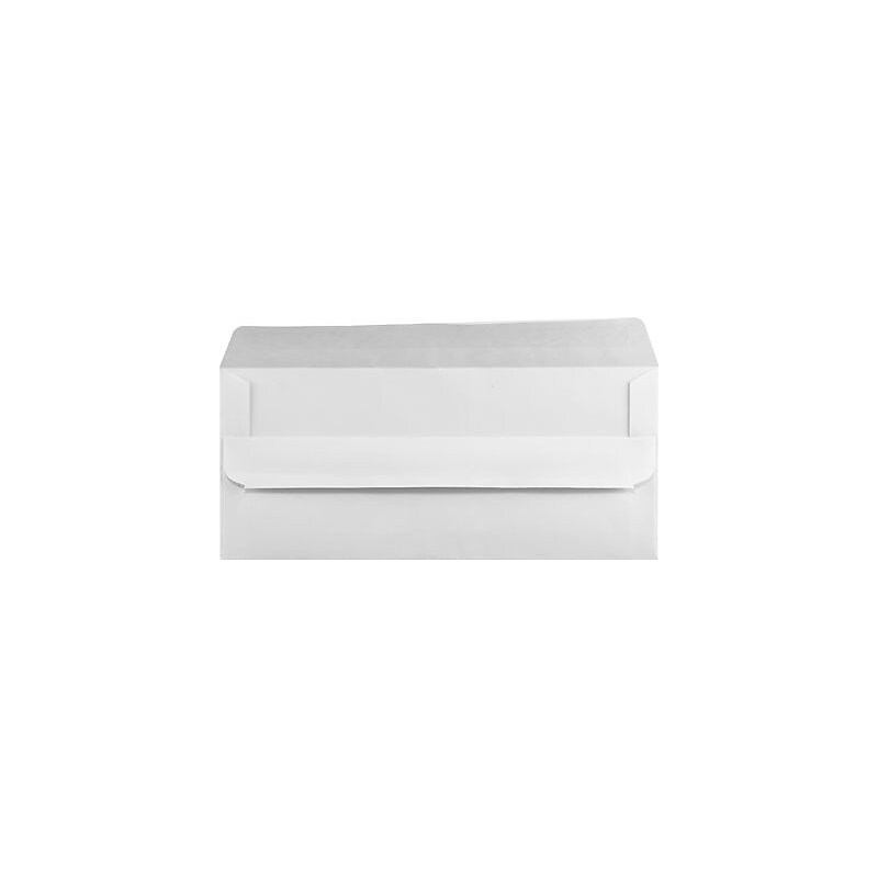 LUX #9 Window Envelopes, 3 7/8" x 8 7/8", White w/ Simple Seal, 50 Qty (45313-50) image 1