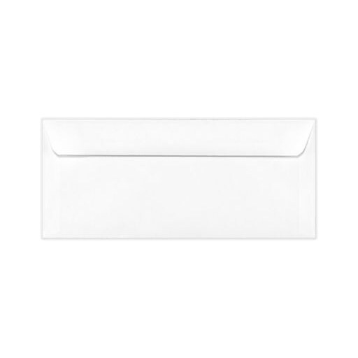 LUX Square Flap 10 Business Envelope, 4 1/2" x 9 1/2", White, 50/Pack