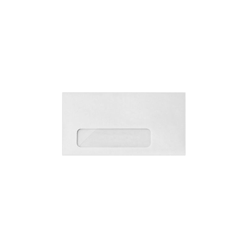 LUX #7 1/2 Window Envelope, 3 15/16" x 7 1/2", White, 50/Pack (WS-1624-50) image 1