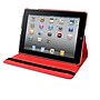 Natico iPad Pro Faux Leather 360 Degrees Rotating Case 12.90" Red (60-IPRO-360-RD)~#|#~m004073299_sc7
