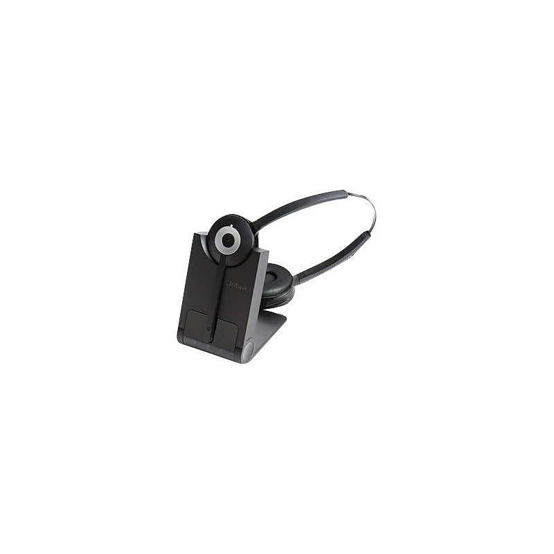 Jabra PRO 920 Duo Wireless Stereo Headset, Over-the-Head, Black (920-69-508-105) image 1