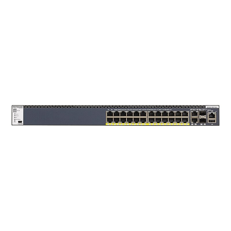 Netgear® ProSAFE® GSM4328PA-100NES 24 Port Managed Ethernet Switch image 1
