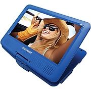 Sylvania 9" Portable DVD Players With 5-hour Battery (blue)