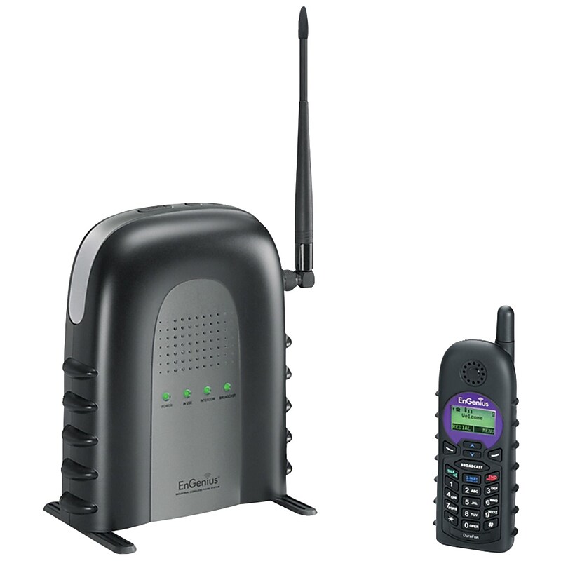 EnGenius Durafon-SIP Cordless Telephone, Black (DURAFON-SIP) image 1