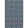 StyleHaven Outdoor Lattice Polypropylene 6'7" X 9'6" Navy/Ivory Area Rug (WMEI5703B6X9L)~#|#~m004076237_sc7