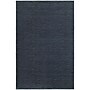 StyleHaven Transitional Distressed Stripe Polypropylene 6'7"X9'6" Navy/Grey Area Rug (WRIC526B36X9L)~#|#~m004076300_sc7