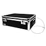 Vaultz® Aluminum Locking Storage Chest With Tether, Black (VZ00642)~#|#~m004076908_sc7