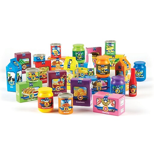 Learning Resources Learning Essentials A to Z Alphabet Groceries