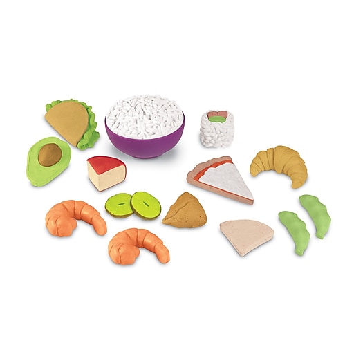 Learning Resources New Sprouts Multicultural Food Set, 15 piece