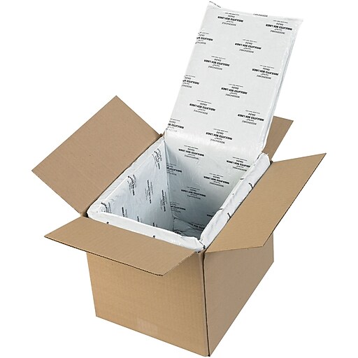 Shop Staples for Partners Brand Deluxe Insulated Box Liners, 10" x 8" x