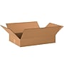 Flat Corrugated Boxes, 20" x 14" x 3", Kraft, 25/Bundle (20143)~#|#~m004078214_sc7
