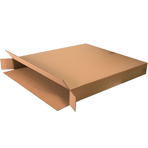 Partners Brand 36" x 6" x 42" Side Loading Boxes, 44 ECT, Kraft, 5