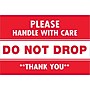 Tape Logic Labels, "Do Not Drop", 2" x 3", Red/White, 500/Roll (DL1313)~#|#~m004078336_sc7