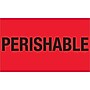 Tape Logic Climate Labels, "Perishable", 3" x 5", Flourescent Red, 500/Roll (DL1328)~#|#~m004078351_sc7