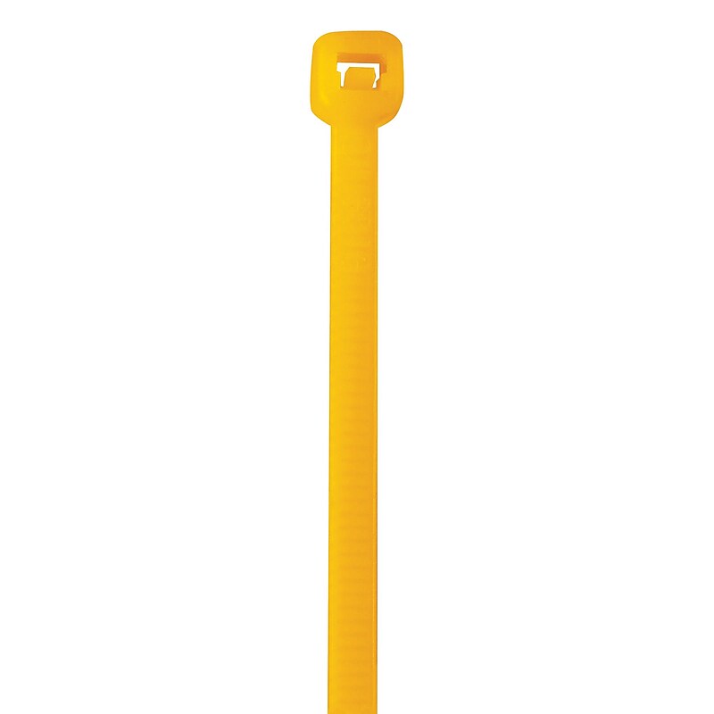 Cable Ties, 50#, 18", Fluorescent Orange, 500/Case (CT185H) image 1