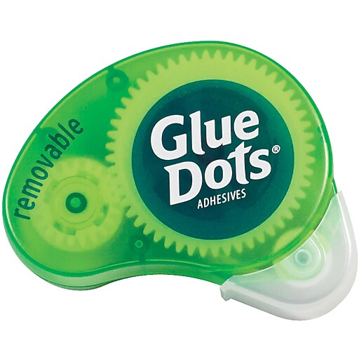 Dot N Go Removable Glue Dots, , 6/Pack (GD119) Staples