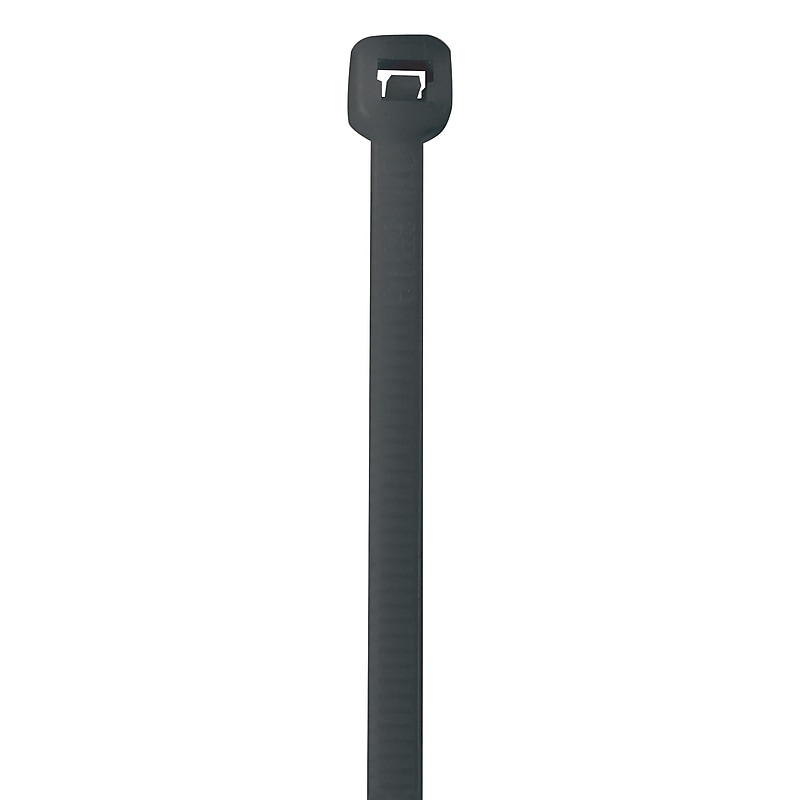 Cable Ties, 50#, 18", Gray, 500/Case (CT185F) image 1