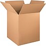 Partners Brand 24" x 24" x 30" Heavy-Duty Double Wall Boxes, 48 ECT, Kraft, 5/Bundle (HD242430DW)~#|#~m004078496_sc7