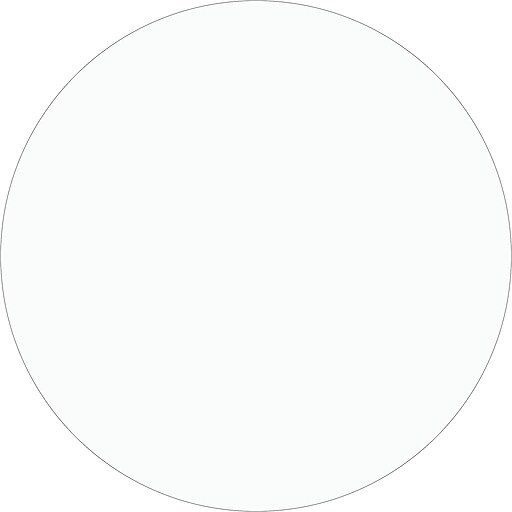   Basics Removable Round Labels, 1-Inch Diameter, White,  Pack of 945 : Office Products