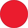 Tape Logic Inventory Circle Labels, 3/4", Fluorescent Red, 500/Roll (DL610G)~#|#~m004078543_sc7