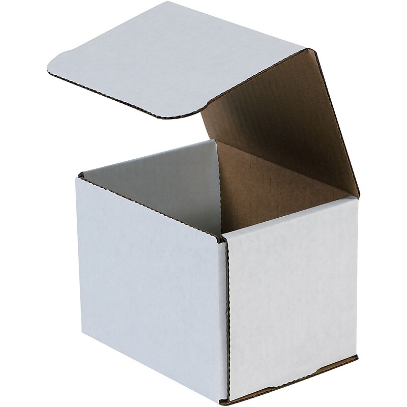 5" x 4" x 4" Corrugated Mailers, 50/Bundle (M544) image 1