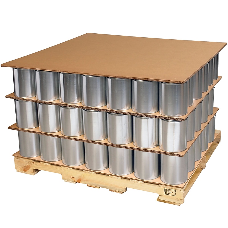 48" x 96" Corrugated Pad, Triple Wall , 5/Bundle (SP4896TW) image 1