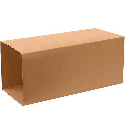 24 (L) x 24 (W) x 40 (H)" Telescoping Inner Boxes, 32 ECT, Brown, 10