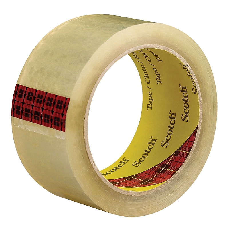 Scotch 3743 Packing Tape, 2" x 55 yds., Clear, 6/Carton (T90137436PK) image 1