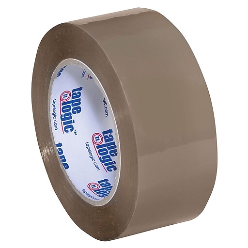 Tape Logic Acrylic Tape, 2.6 Mil, 2" x 110 yds., Tan, 6/Case (T902291T6PK) at Staples