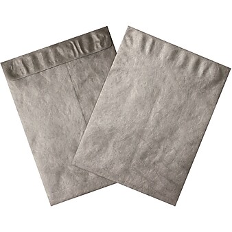 Tyvek® Envelopes, 9" x 12", Silver, 100/Case (TYC912S)