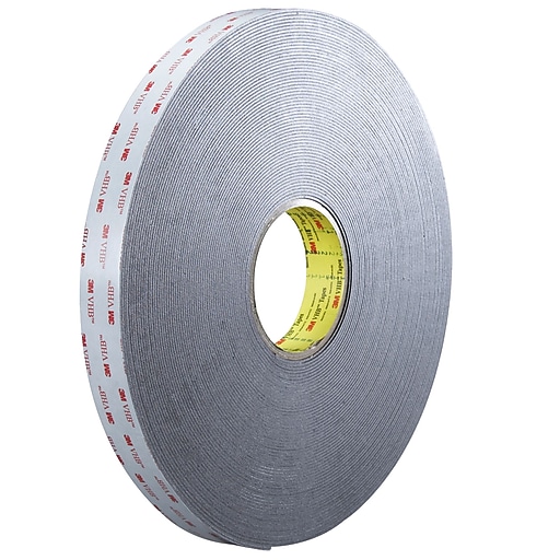 1 in x 36 yd 62.0 mil 3M™ VHB™ Tape 5962 Black 