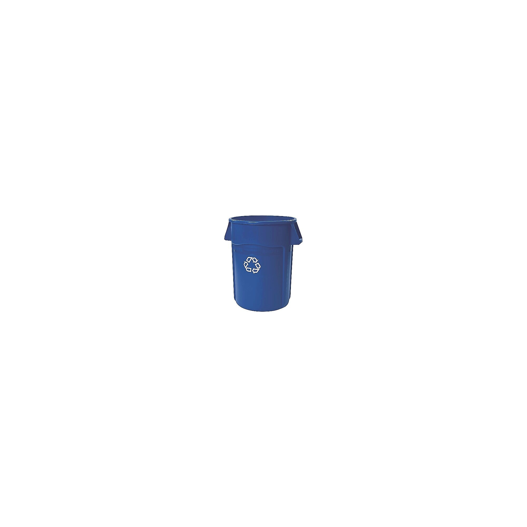 Rubbermaid Commercial Brute Round Recycling Container, Blue, 44 Gal., (FG264307BLUE) Sansujyuku sansujyuku.com